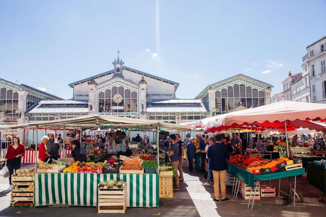 Апартаменты L'Oasis Marin Meuble, Lumineux Et Cosy A 1Min A Pied Du Marche Dans L'Hyper Centre De La Rochelle Avec Tv Et Wifi Экстерьер фото