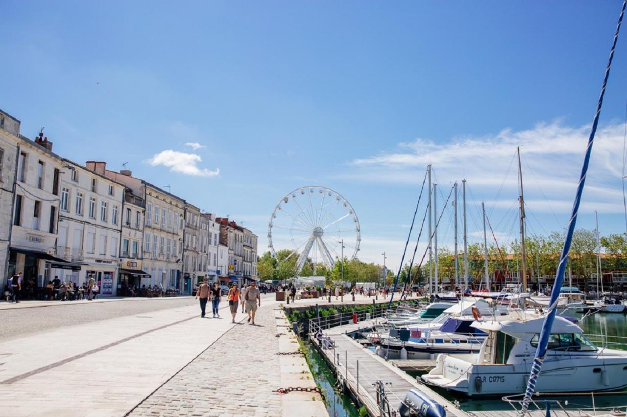 Апартаменты L'Oasis Marin Meuble, Lumineux Et Cosy A 1Min A Pied Du Marche Dans L'Hyper Centre De La Rochelle Avec Tv Et Wifi Экстерьер фото